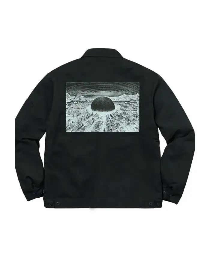 Vintage Supreme x Akira Black Jacket