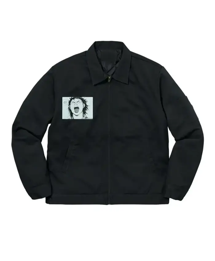 Vintage Supreme x Akira Black Jacket