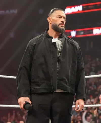 WWE Roman Reigns RAW 2026 Zipper Jacket