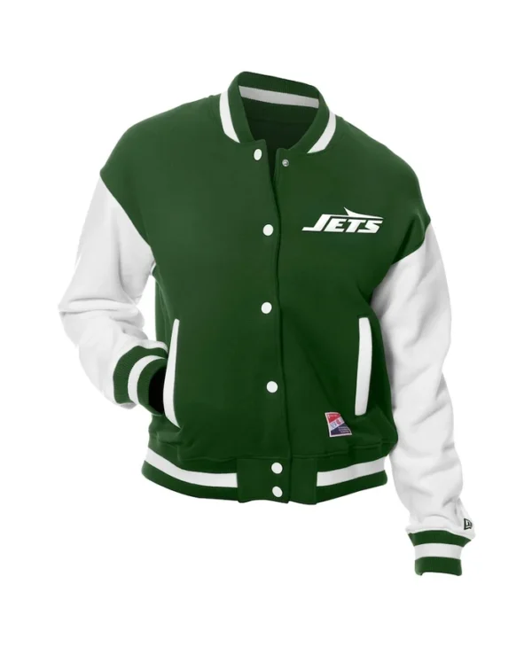 Women’s New York Jets New Era Green Fleece Jacket