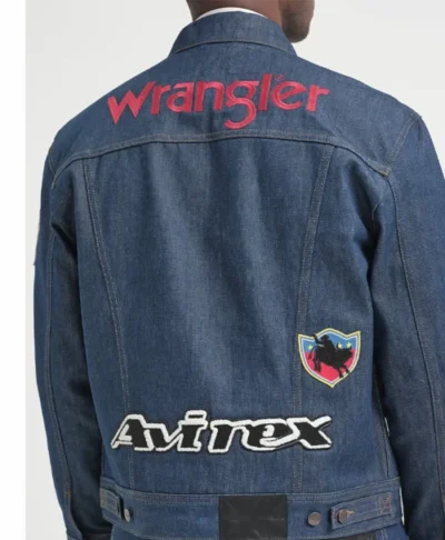 Wrangler x AVIREX 2026 AOP Patch Jacket