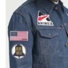 Wrangler x AVIREX 2026 AOP Patch Jacket