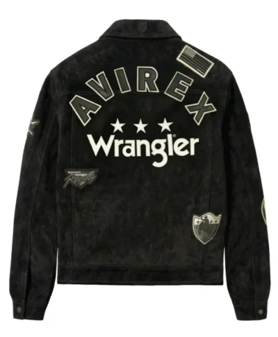Wrangler x AVIREX Suede Trucker Jacket