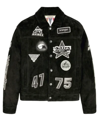 Wrangler x AVIREX Suede Trucker Jacket