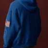 Wrangler x Cherry Americas Blue Hoodie