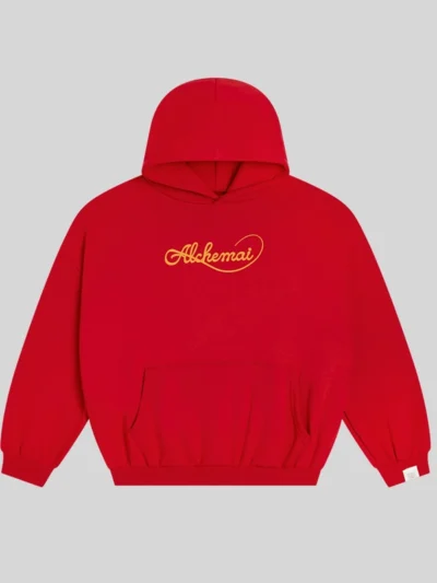 Year of the Horse Alchemai Red Hoodie