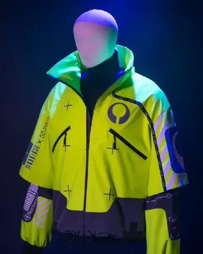 Yellow Marathon Racing Jacket