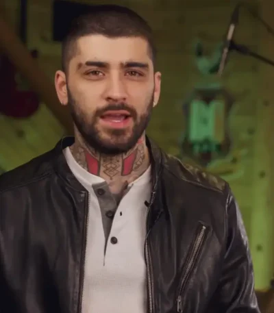 Zayn Malik AllSaints Harwood Leather Biker Jacket