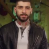 Zayn Malik leather biker jacket