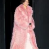 Zendaya The Drama Pink Fur Coat