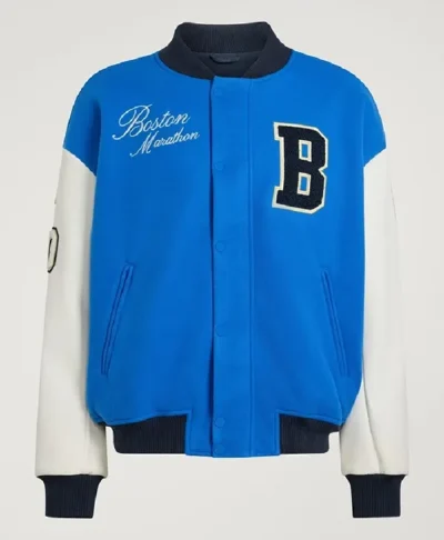 buy Adidas Boston Marathon 26 Varsity Jacket