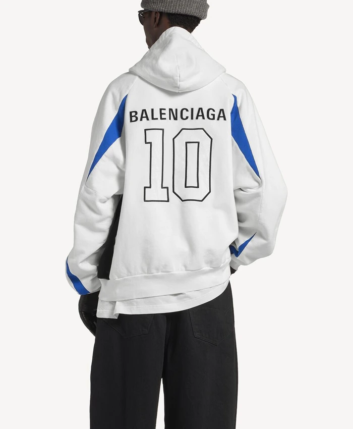 buy Balenciaga x NBA Oversized Zip-Up Hoodie