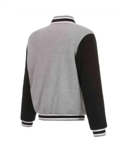 buy Baltimore Ravens Varsity Black and Gray Wool Jacket