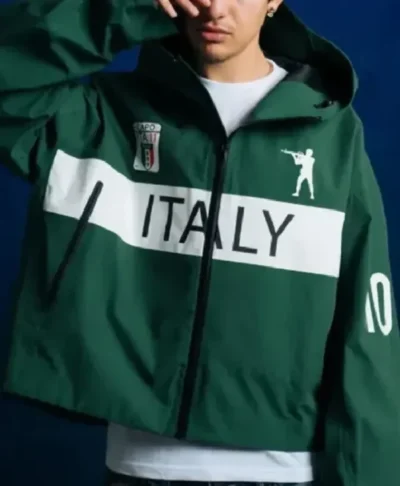 buy Chief Keef Italy Green Hooded Jacket