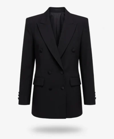 buy Jessica Alba Zero Bond Black Blazer