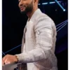 buy John Legend The Voice 2026 Crocodile Leather Jacket