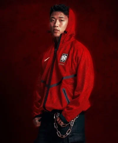 buy Nike x South Korea National Team Red Hoodie