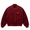 buy Palace S26 Quilted Bomber Red Jacket