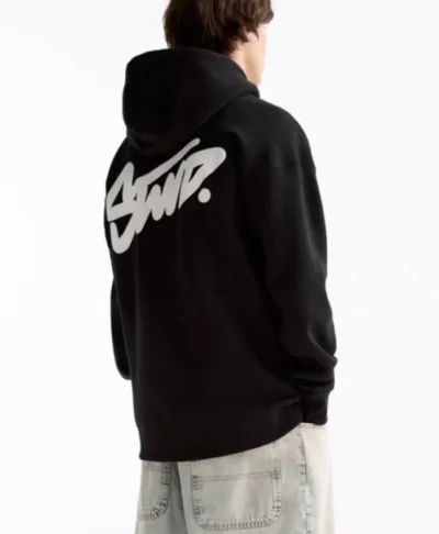 buy Stwd Black Hoodie