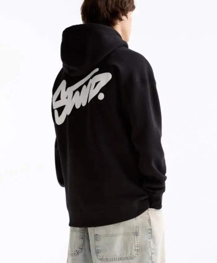 buy Stwd Black Hoodie