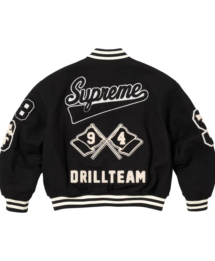 buy Supreme Drill Team Varsity Jacket
