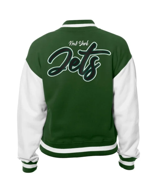 buy Women’s New York Jets New Era Green Fleece Jacket
