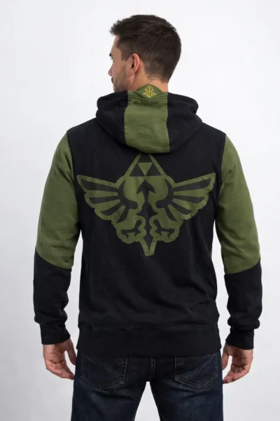 shop The Legend of Zelda Heroic Crest Hoodie