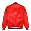 76ers Retro Starter Varsity Bomber Jacket