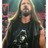 AJ Styles Black Leather Vest Royal Rumble 2026 Edition