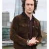 Aaron Taylor Johnson Fuze 2026 Suede Leather Jacket Classic Fit