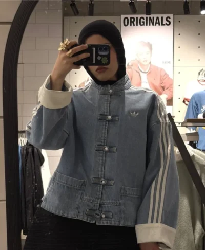 Adidas Chinese Denim Jacket