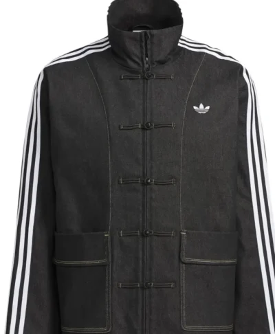 Adidas Original Tang Chinese New Year Black Denim Jacket