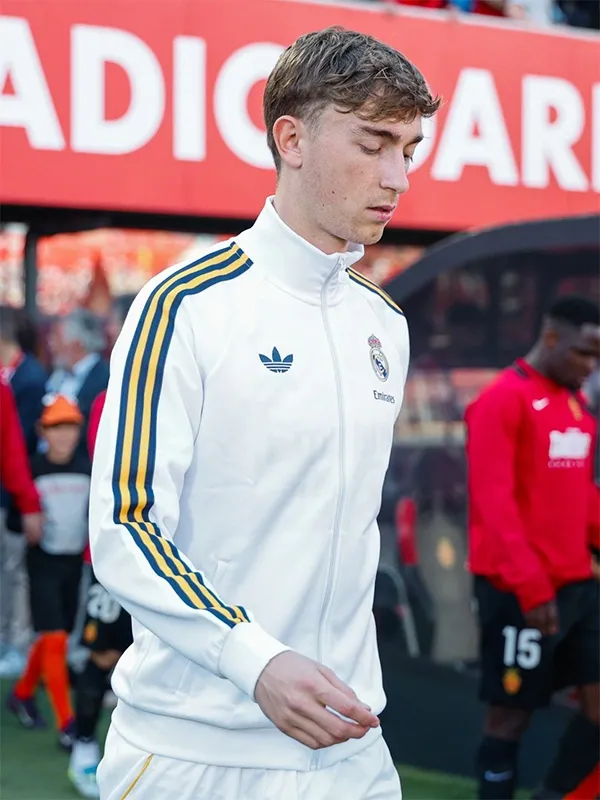 Adidas Real Madrid 25/26 Track Jacket Official Team Edition