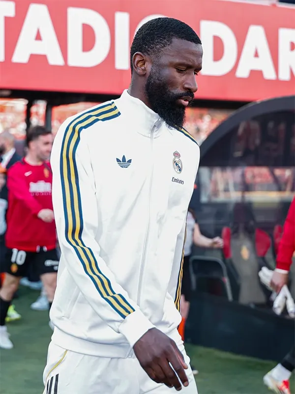 Adidas Real Madrid 25/26 Track Jacket Official Team Edition