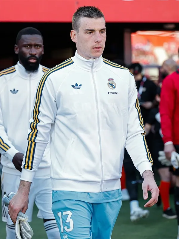 Adidas Real Madrid 25/26 Track Jacket Official Team Edition