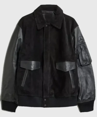 Adidas Y-3 Mercedes Racing Leather Jacket