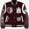 Alabama A&M 3.0 Maroon Letterman Jacket