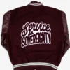 Alabama A&M 3.0 Maroon Letterman Jacket