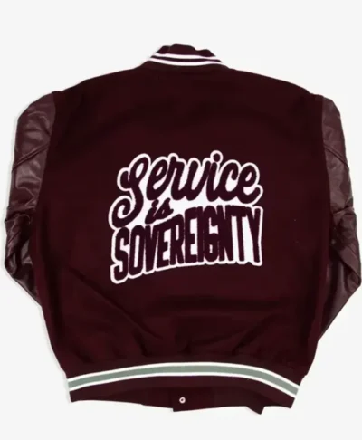Alabama A&M 3.0 Maroon Letterman Jacket