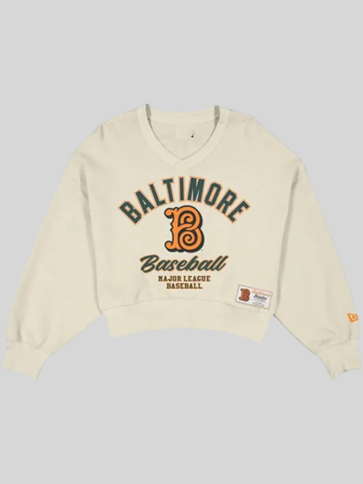Baltimore Orioles City Connect V-Neck Sweatshirt 2026 Drop