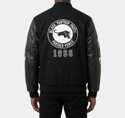 Black Panther Party Varsity Letterman Jacket