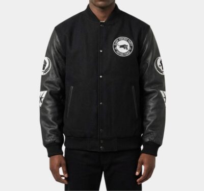 Black Panther Party Varsity Letterman Jacket