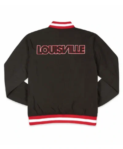 Blackout Louisville Cardinals Bomber Jacket