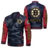 Boston Bruins Official NHL Leather Jacket