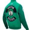 Boston Celtics Kelly Green Classic Varsity Jacket