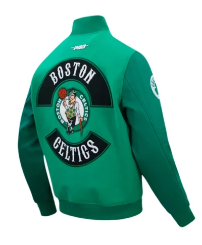 Boston Celtics Kelly Green Classic Varsity Jacket
