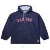 Boston Navy Windbreaker Jacket Red Sox Edition