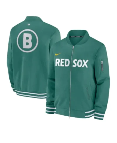 Boston Red Sox City Connect Flight Bomber Jacket