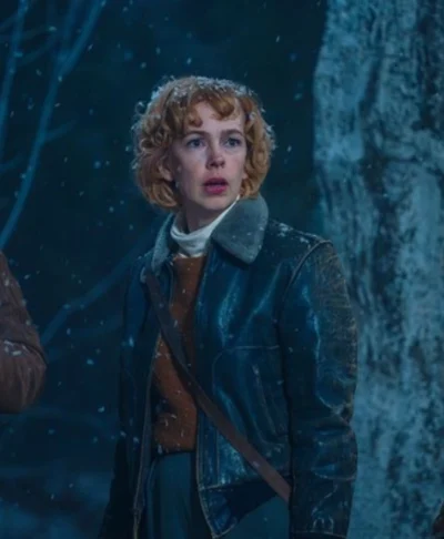 Brittany Allen The Yeti 2026 Black Leather Jacket