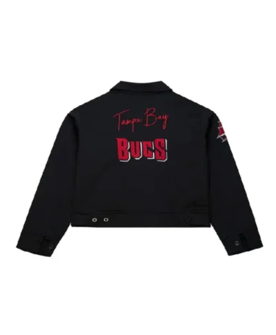 Buccaneers Black Mechanic Crop Jacket Edition